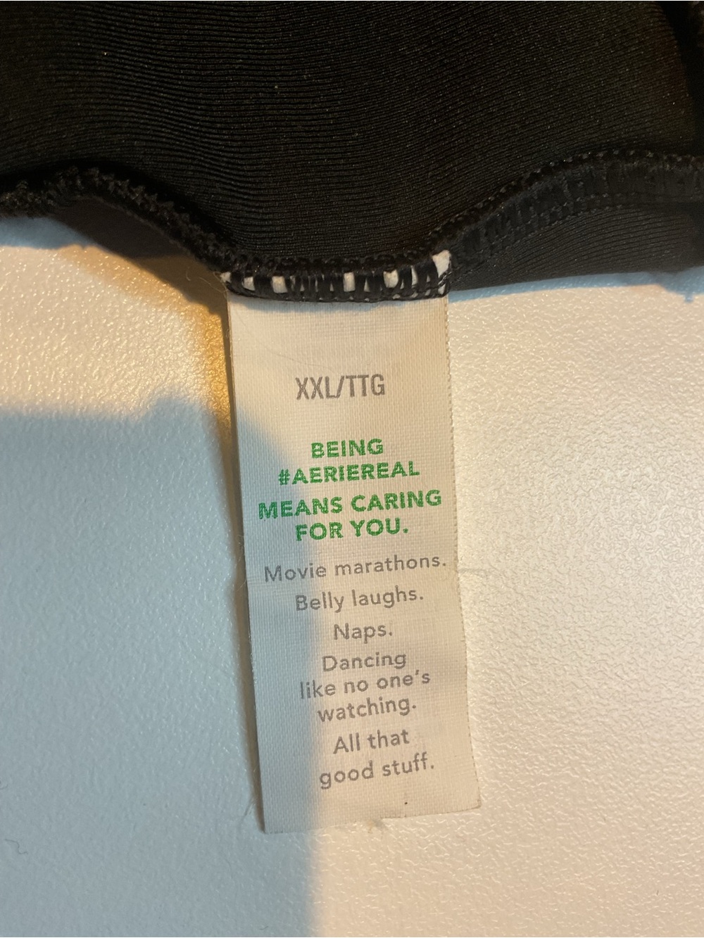 NWOT Aerie Triangle Bikini Top XXL - Picture 4 of 5
